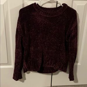 Velvet long sleeve